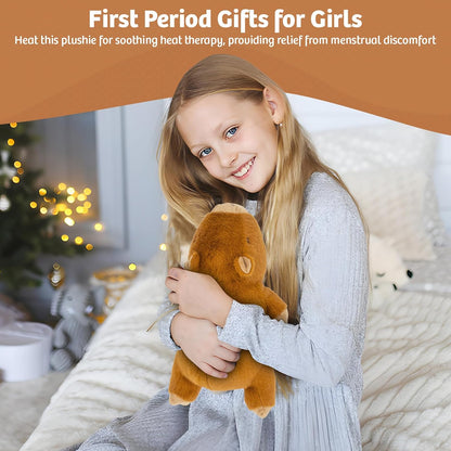 Microwavable Capybara Stuffed Animal - Weighted Stuffed Animal Plush, Heating Pad, Cozy Gift for Girls|Women|Kids|Elder People