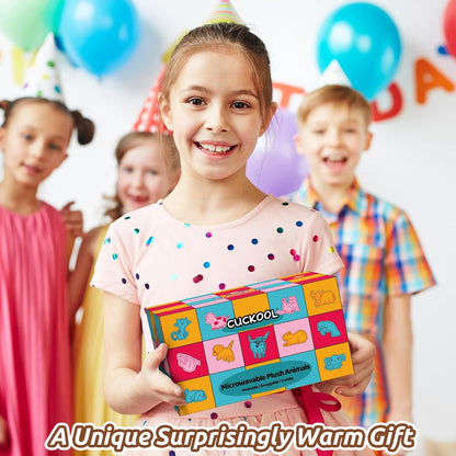 Highland Cow Stuffed Animals, Microwavable Stuffed Animals Heating Pad for Cramps, Pain Stress Relief, Heatable & Coolable Lavender Scented Cow Plush Toy for Anxiety, Women Kid Bedtime Highland Cattle