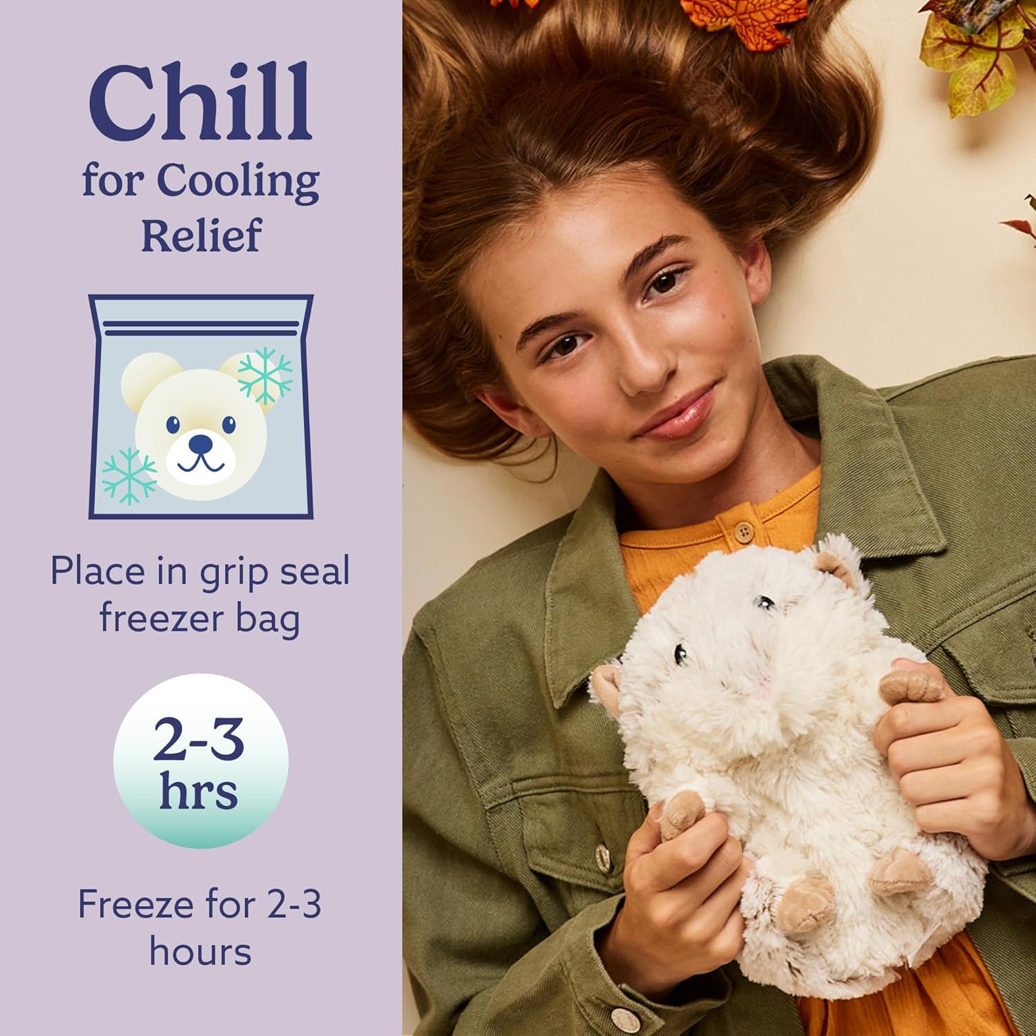 Microwaveable Weighted Plush Mouse - Heated Comfort Toy for All Ages